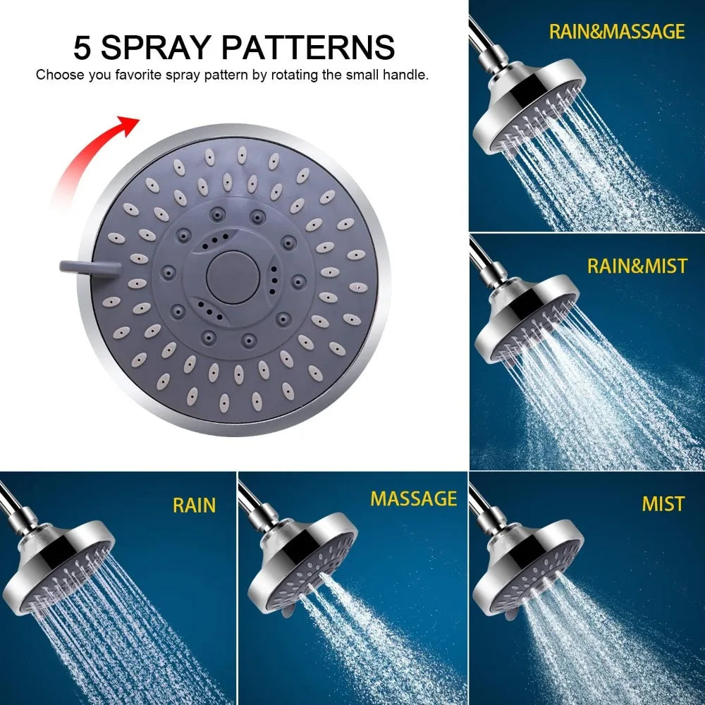 High Pressure Filtered Shower Head