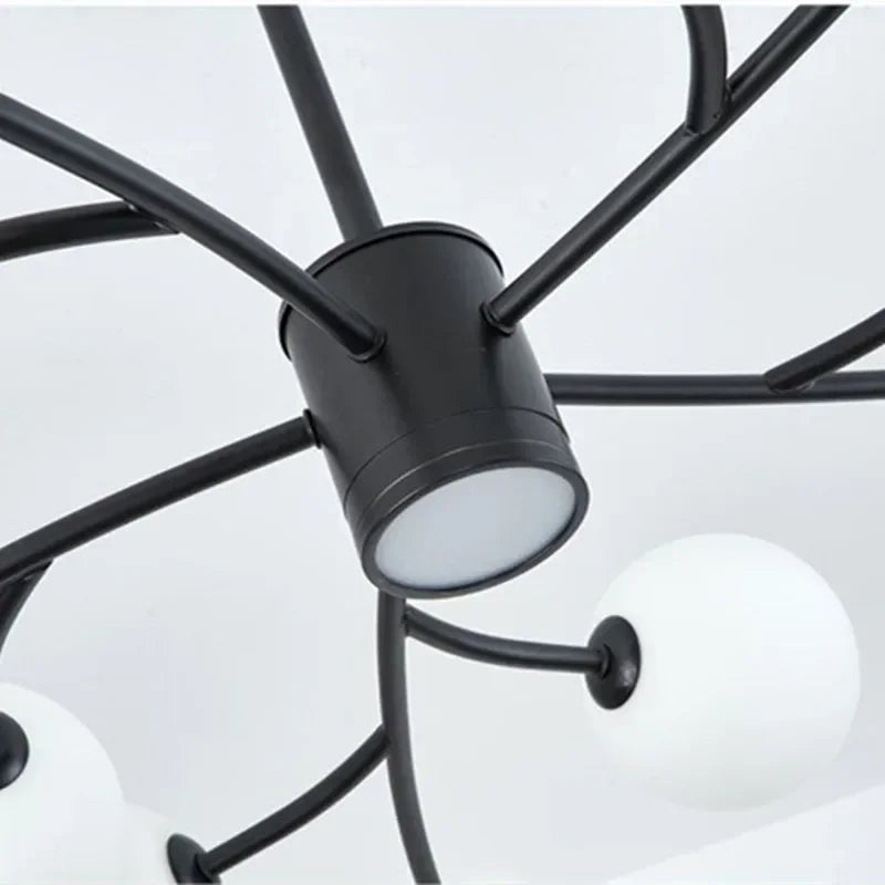 2024 New Nordic Living Room LED Pendant Lamp Modern Simple Restaurant Bedroom Kitchen Luxury Chandelier Home Decoration Lighting