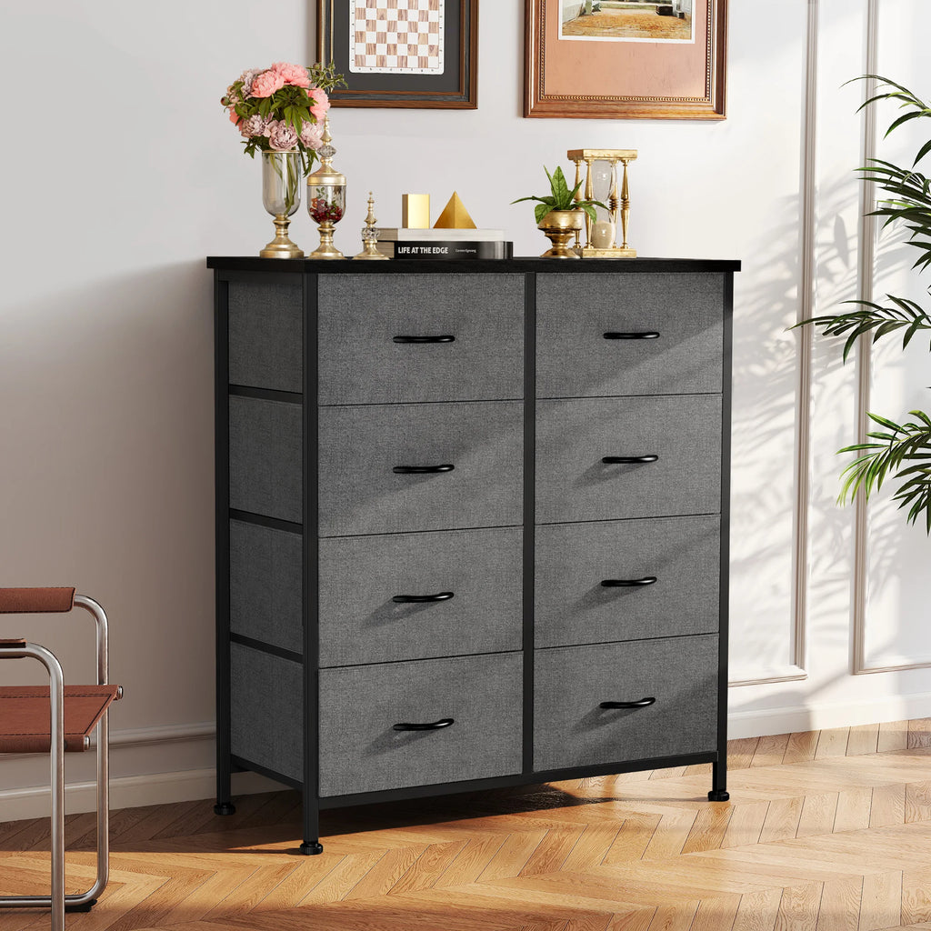 8 Fabric Drawers Dresser