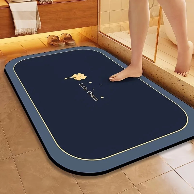 1pc Non-slip Floor Mat for Kitchen/Bath/Pet Feeding