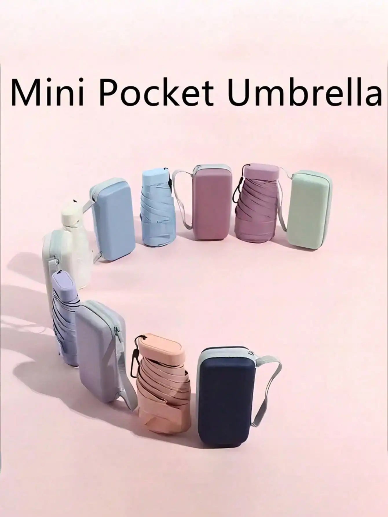 1pc Mini Folding Umbrella