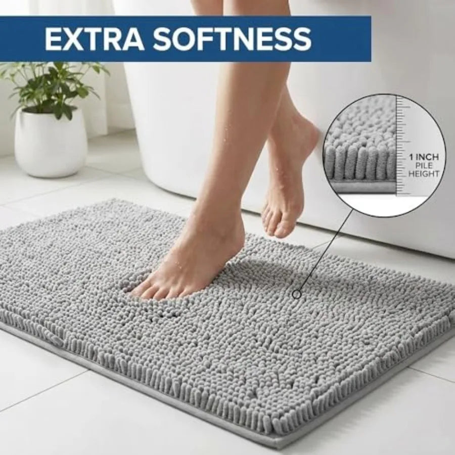 Absorbent 2 Pc. Bathroom Rug Set