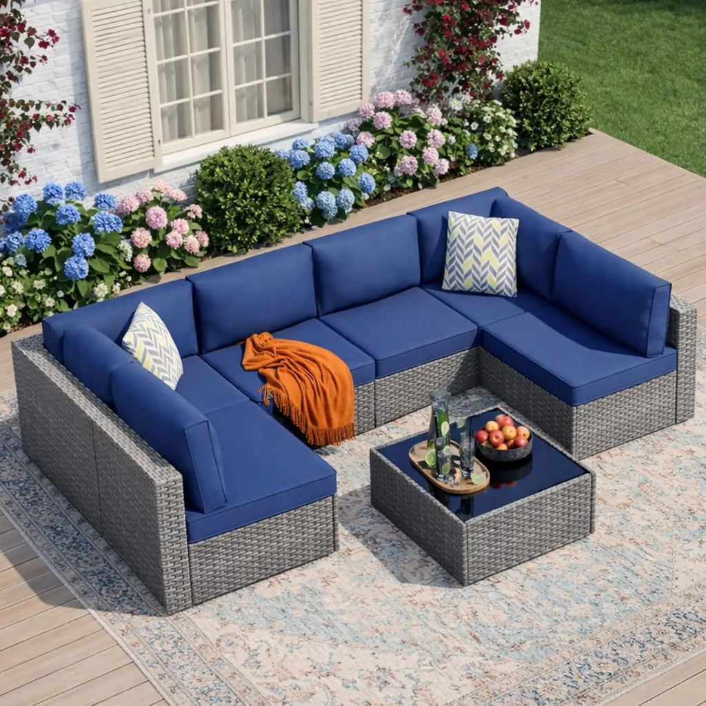 7-Piece Outdoor Patio Furniture Set