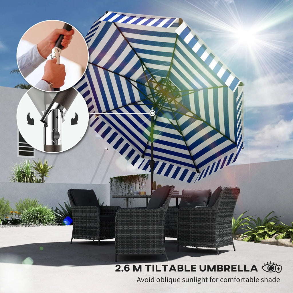 8.6ft Patio Umbrella