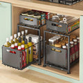 Slide Out Cabinet Organizer Under Sink Storage
