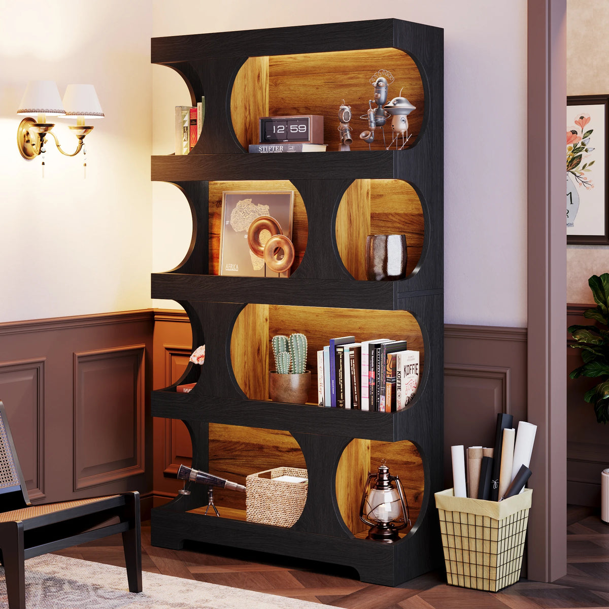 71" Tall Bookcase