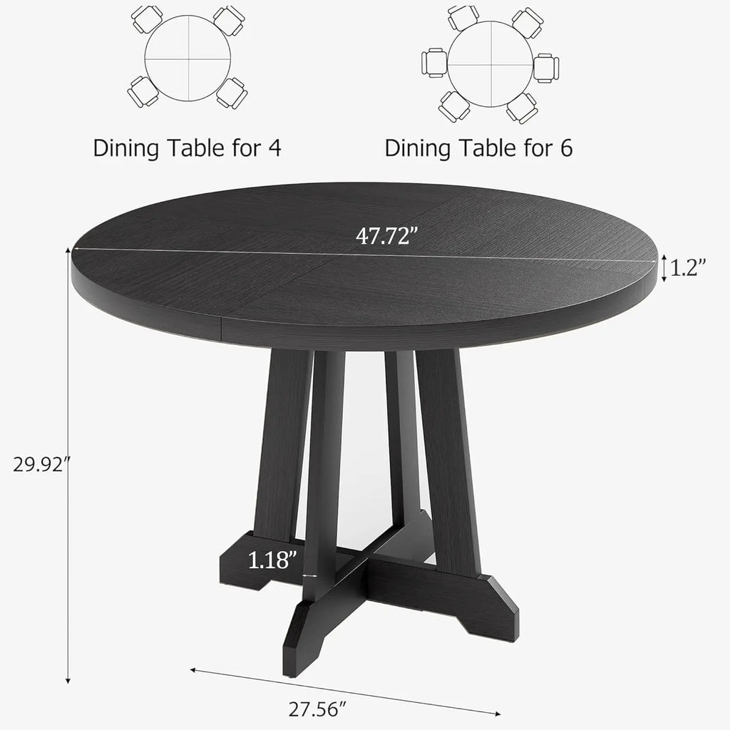 47" Round Dining Table