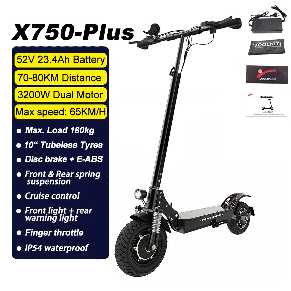 Electric kick scooter, fat tire, Waterproof