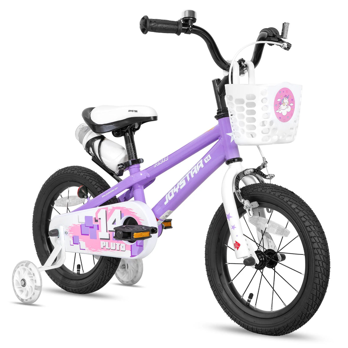 Kids' Bicycle 12-20"/Light-Up Training Wheels