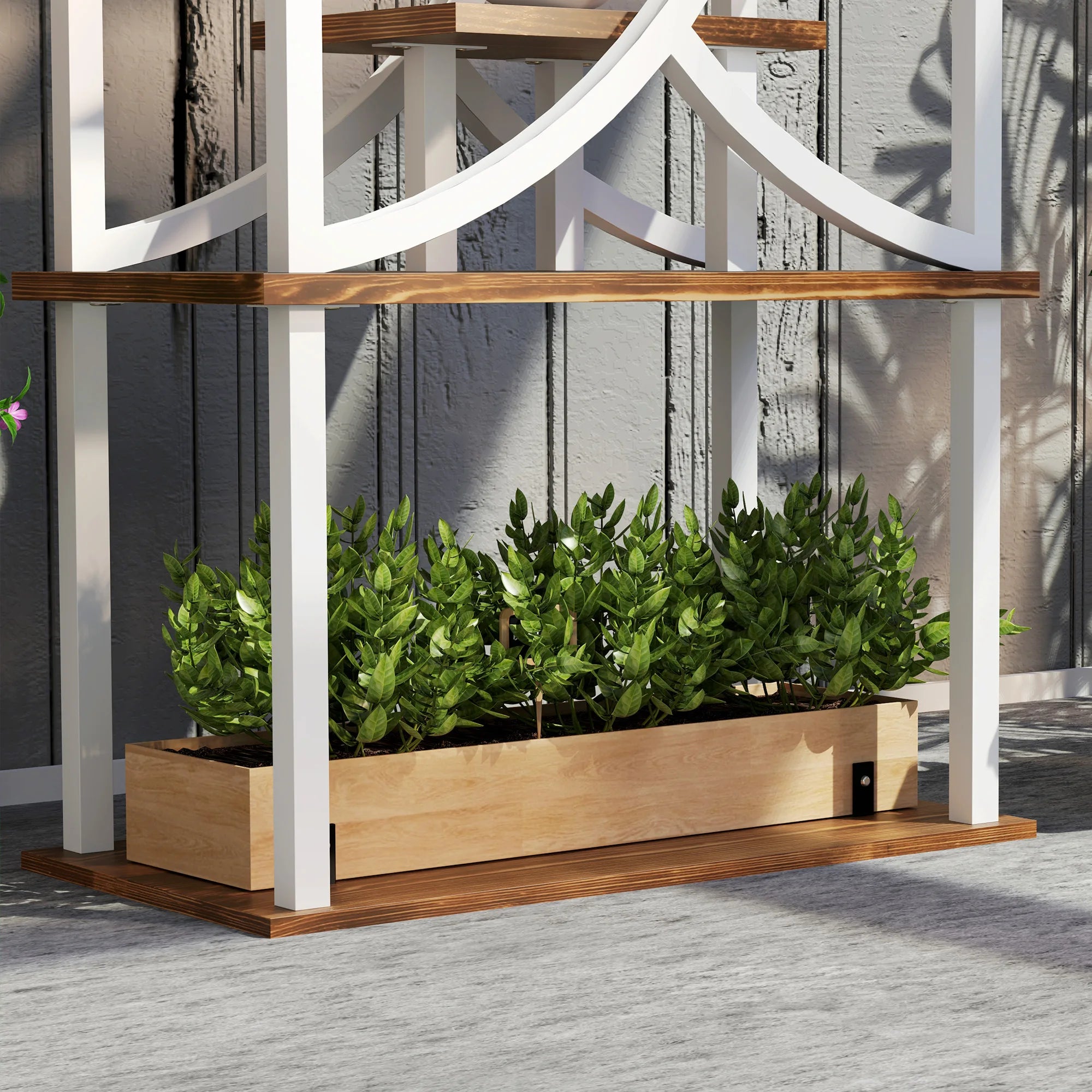 8 Tier Plant Stand 62"