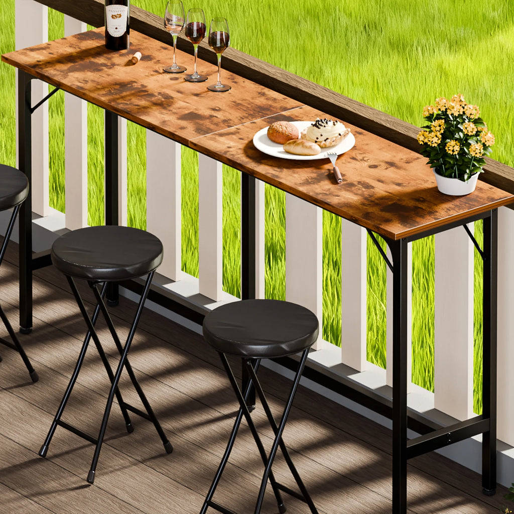 71" Counter Height Bar Table