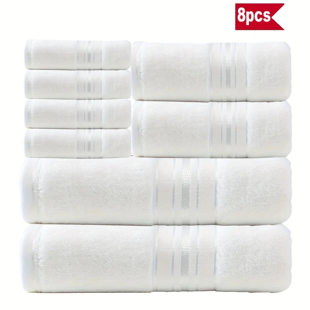 8 Piece Luxury Towel Set