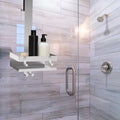 Glass Door Mount Shower Shelf