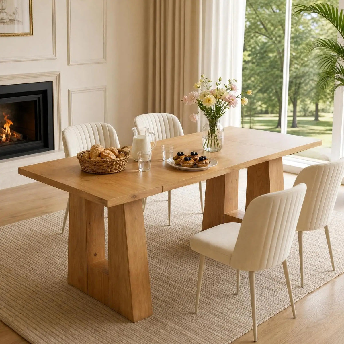 63 Inch Dining Table