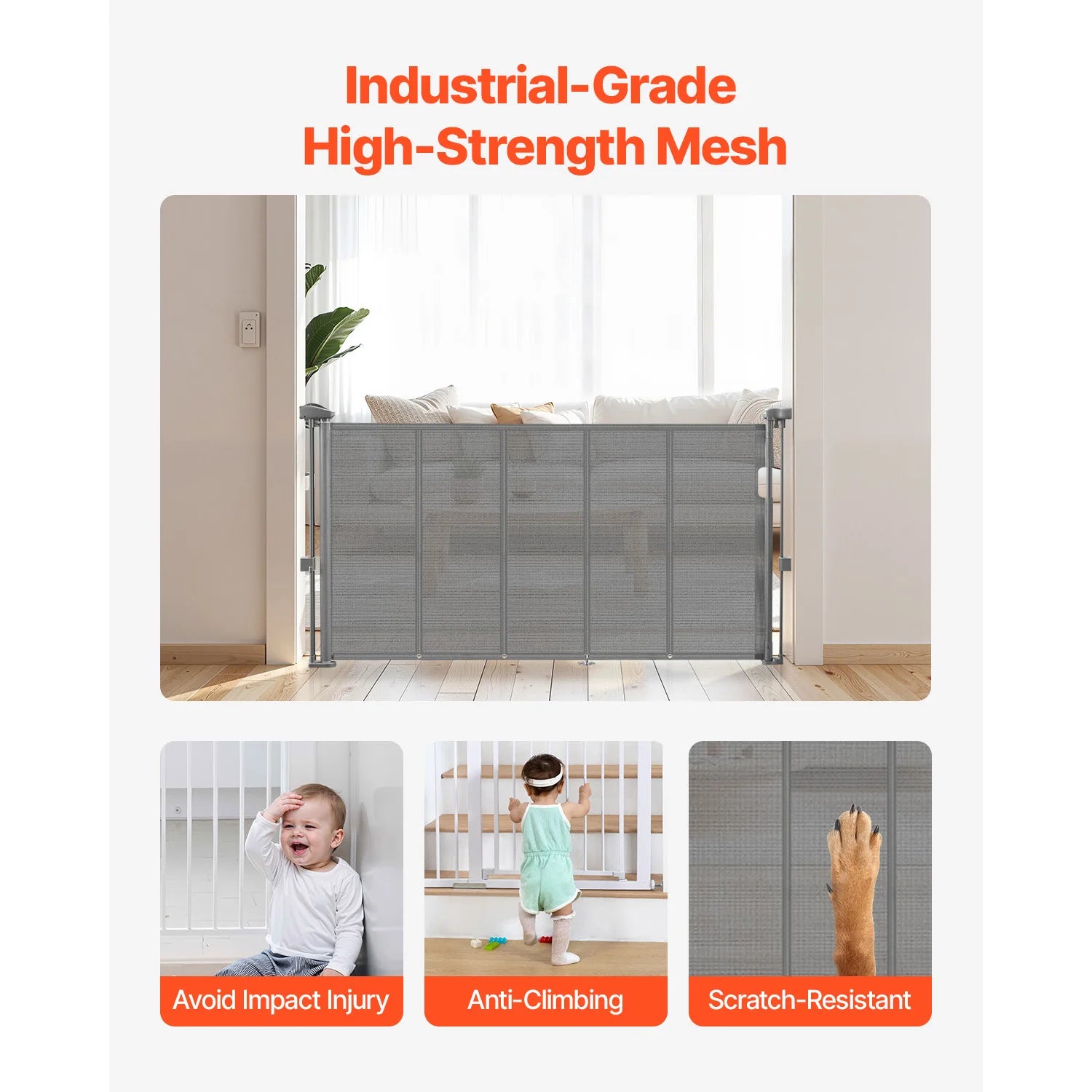 Retractable Gate for Pets/Kids