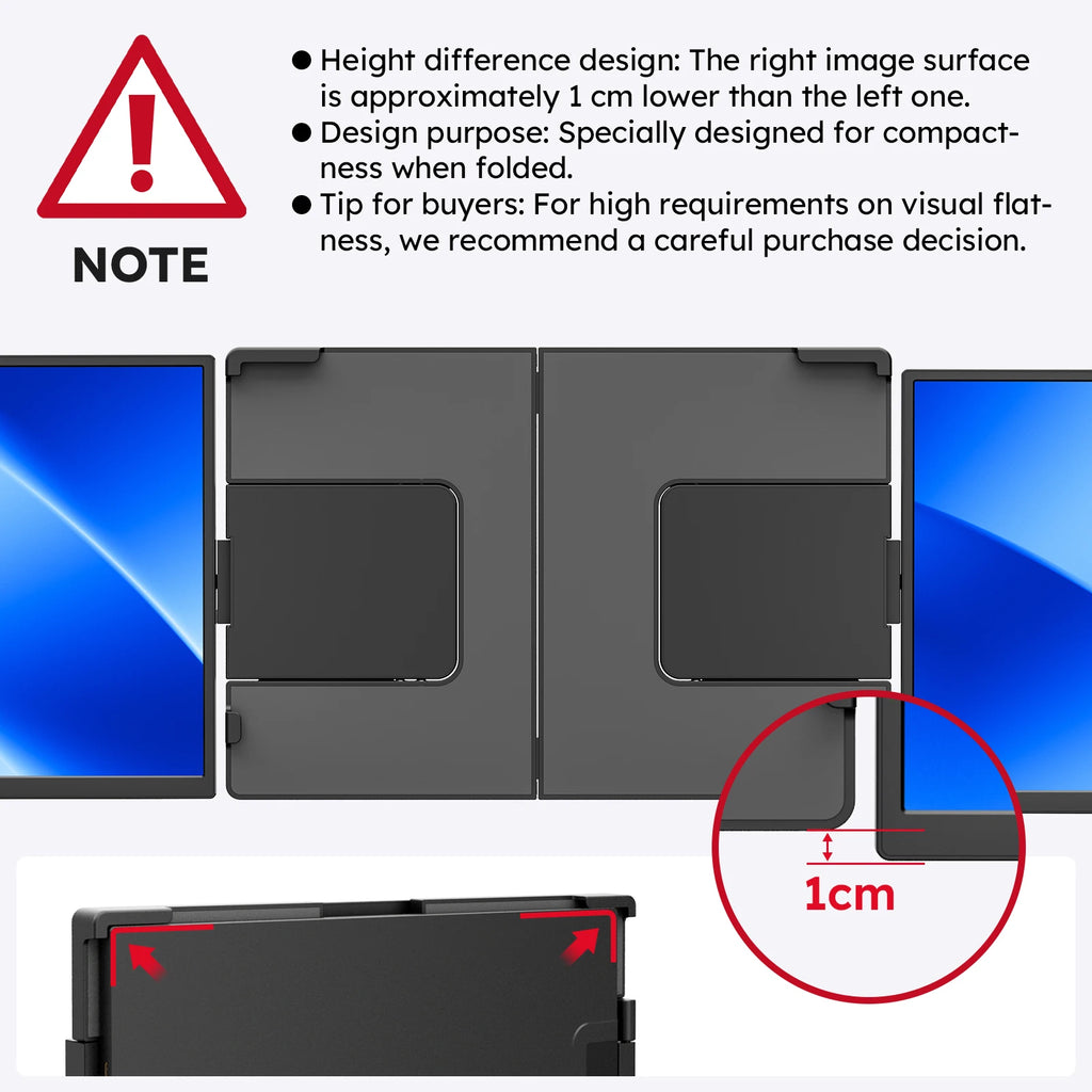 15.6inch Triple Screen Extender