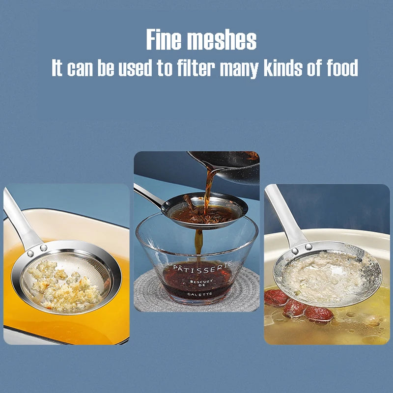 Stainless Steel Fat Skimmer/Food Strainer