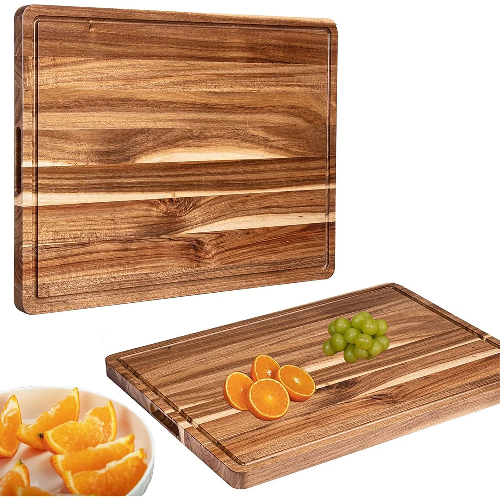 X-Large Wood Cutting Board 20% extra space