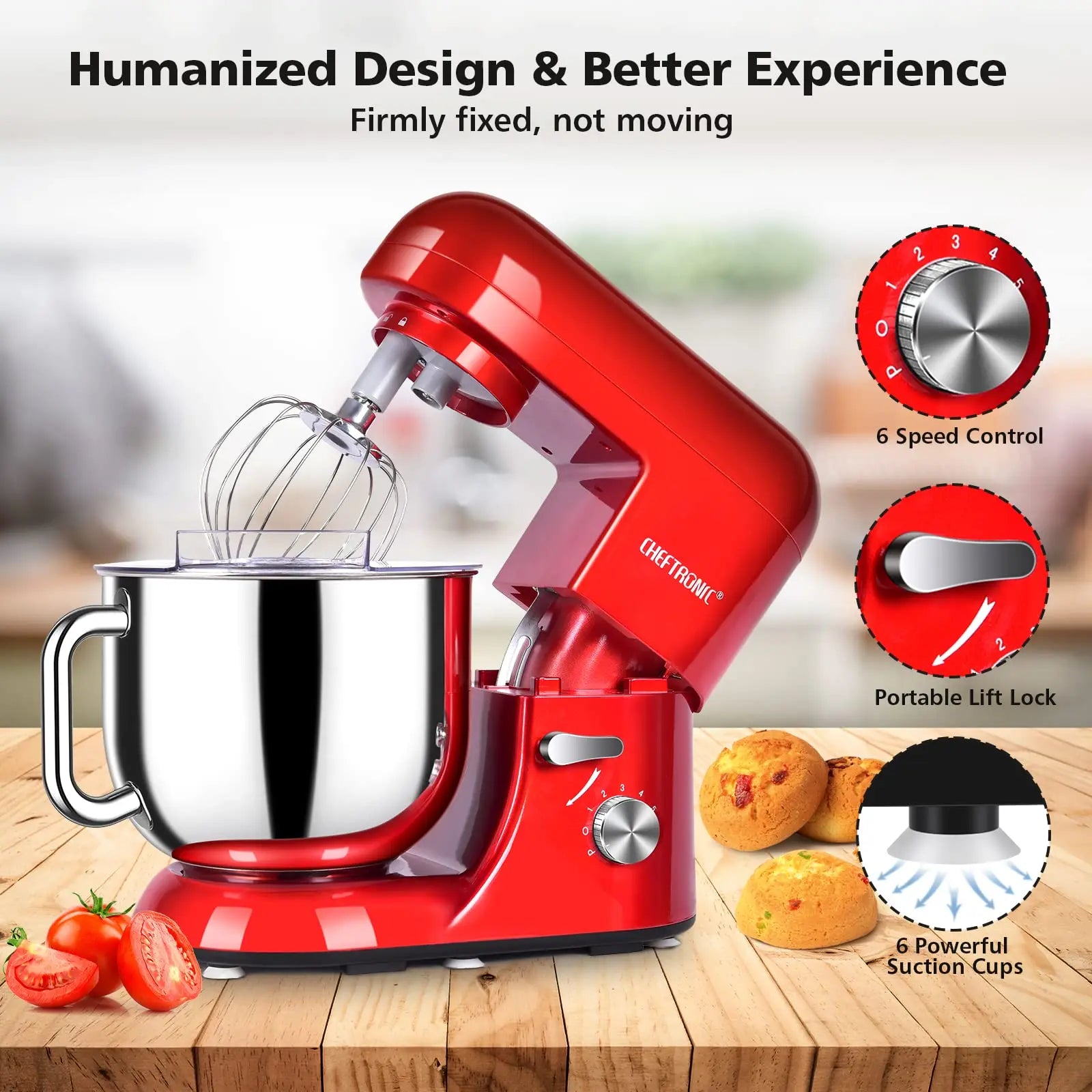 7 Qt. Tilt-Head Electric Stand Mixer