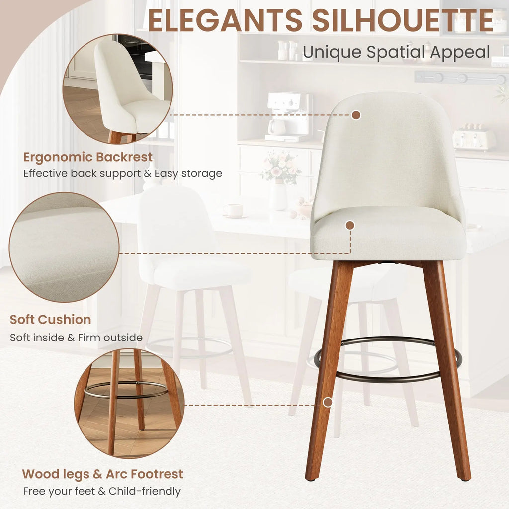 26" Counter Height Bar Stools