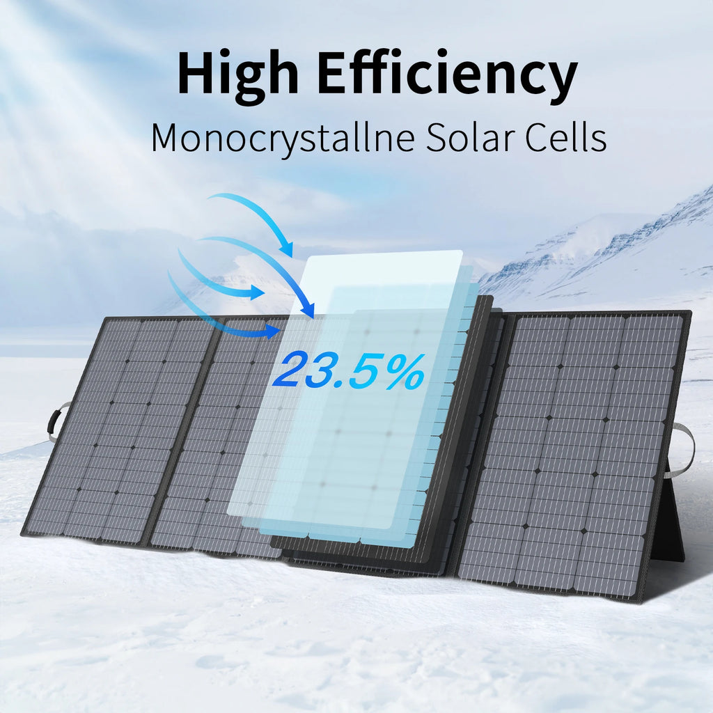 Lightweight Portable Solar Panel, Waterproof for RV 100W,200W,400W
