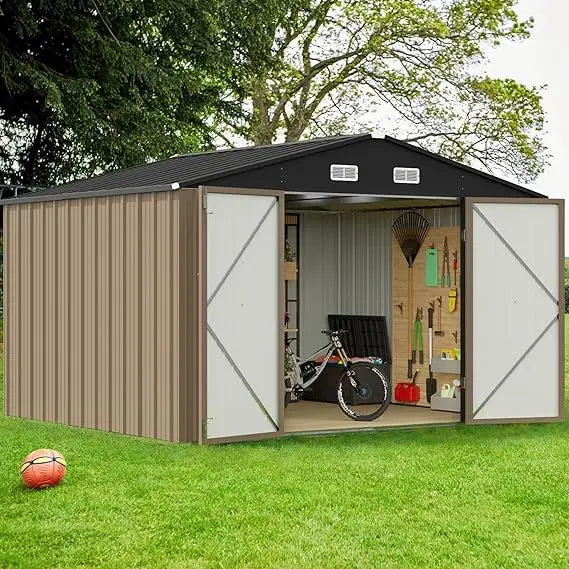 10 X 8 FT Shed Outdoor Storage