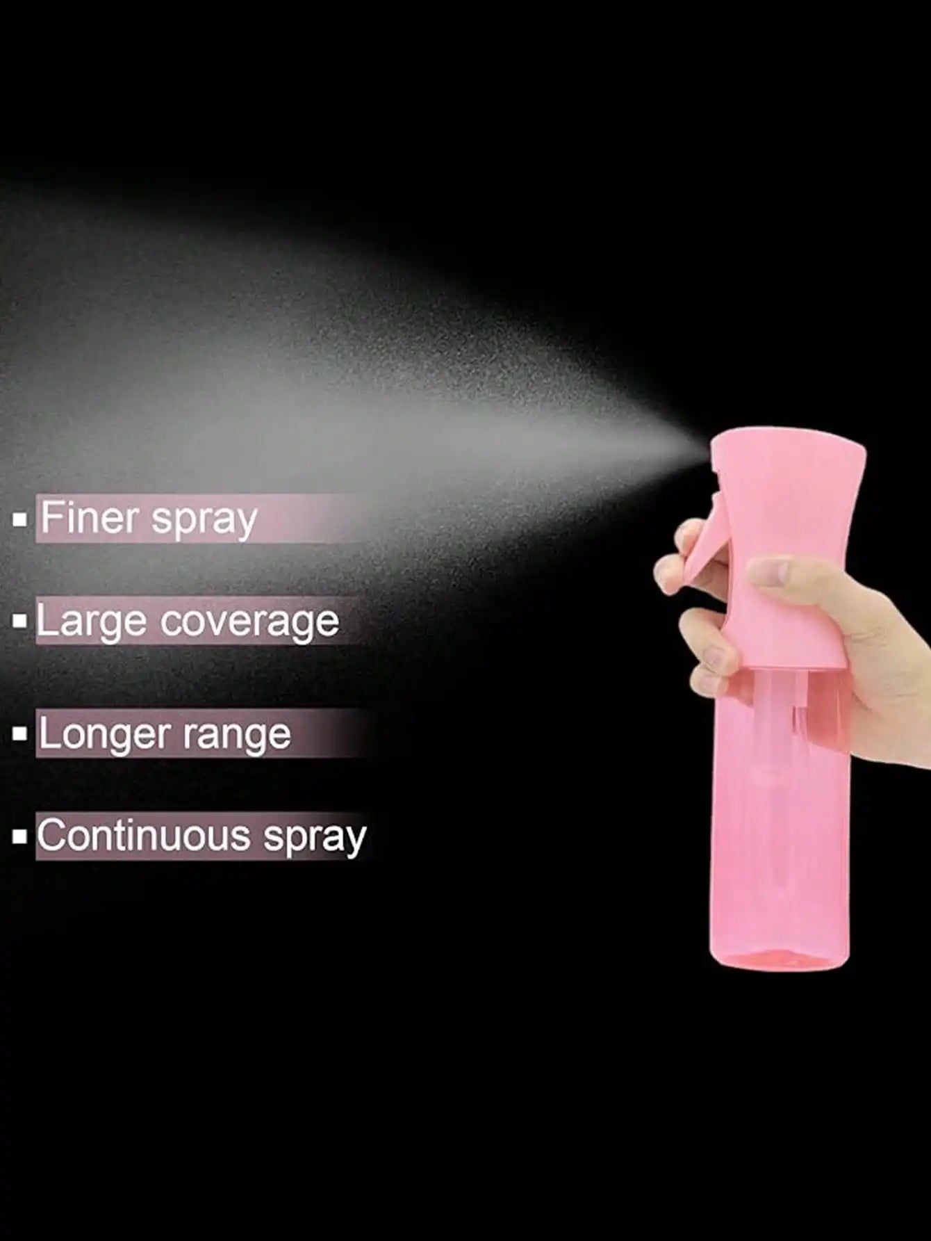 Hairdressing Spray Bottle High Pressure Atomizer Container