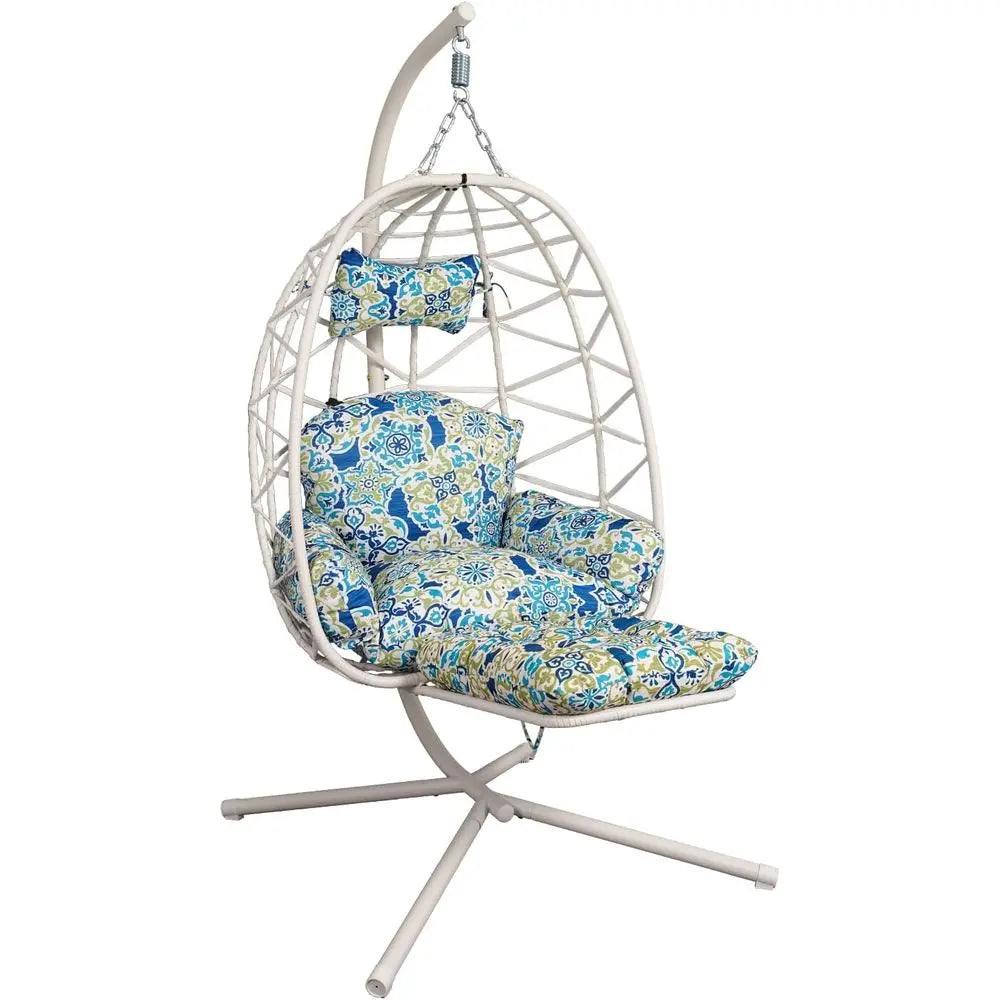 Hanging Egg Chair with Stand