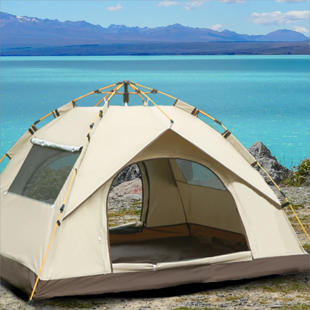 Outdoor shelter Sunshade Two doors and two windows