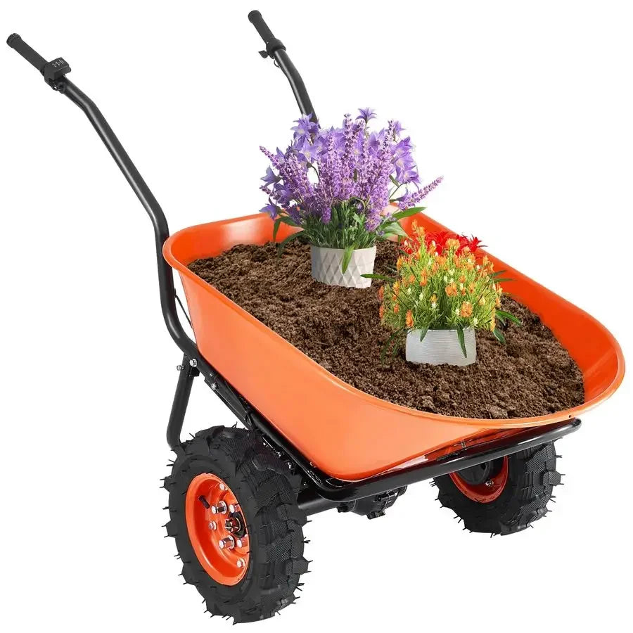 Electric Wheelbarrow Cart