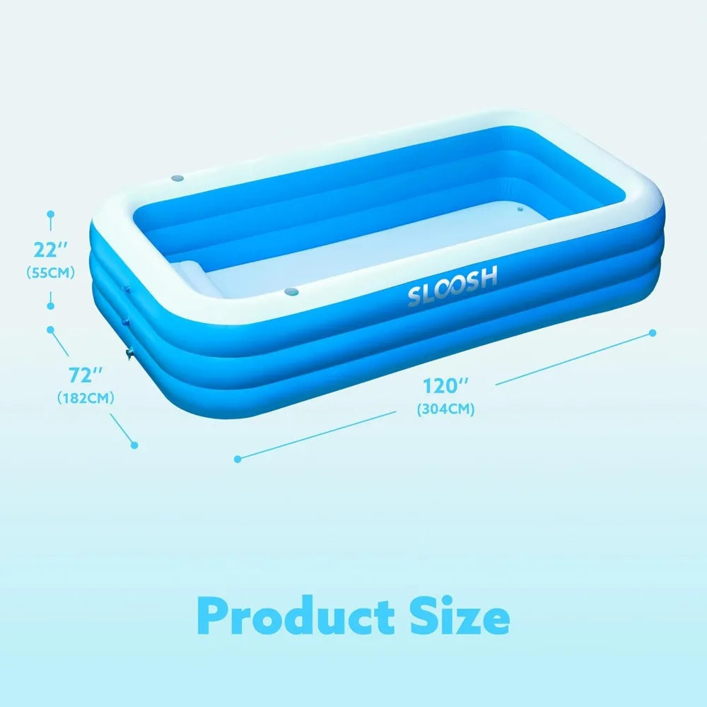Full-Sized Inflatable Swimming Pool