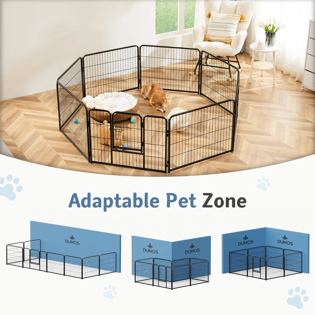 8 Panel Dog Playpen
