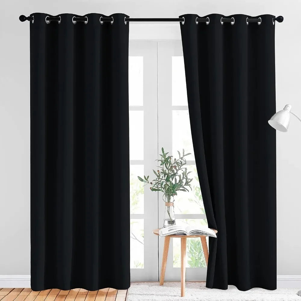 1PC 90% Blackout Curtain