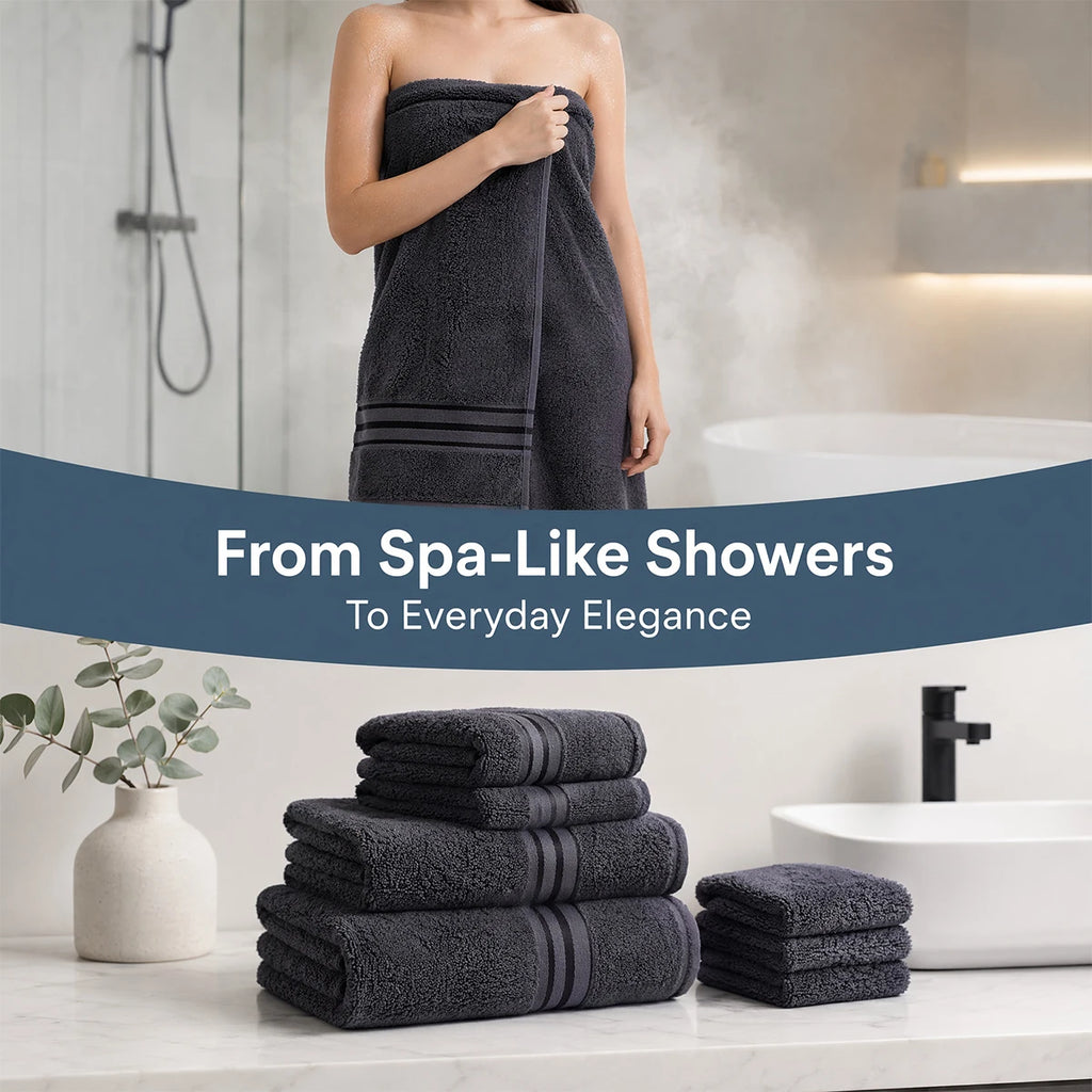8 Piece Luxury Towel Set