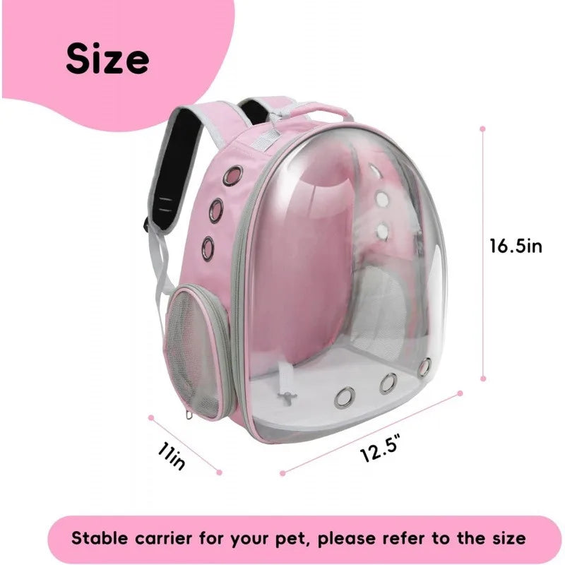Expandable Cat Backpack Suitable for Cats and Dogs