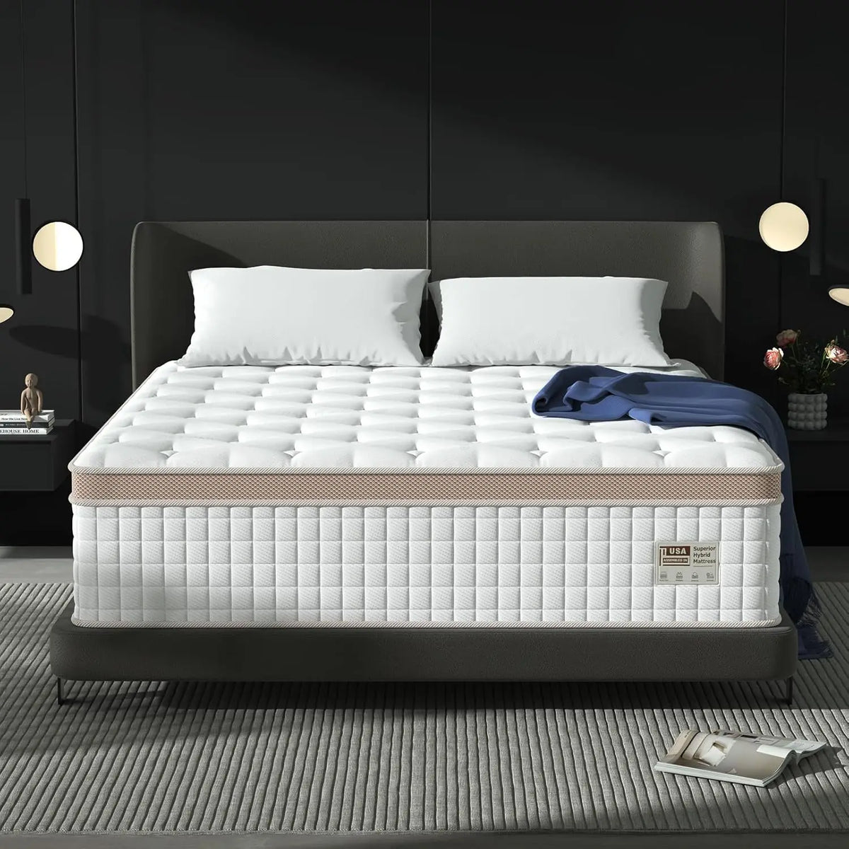 14'' Hybrid Mattress, Gel Memory