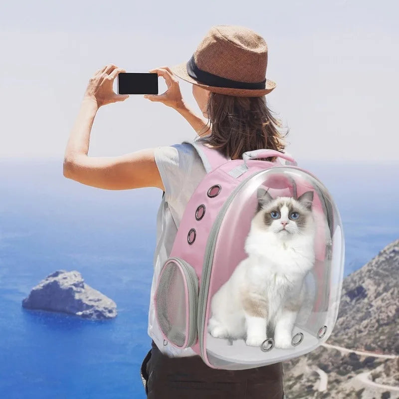Expandable Cat Backpack Suitable for Cats and Dogs