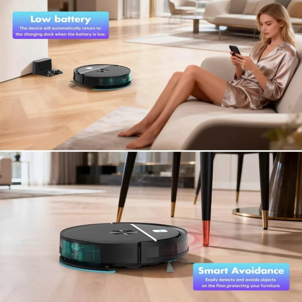 Smart Robot Vacuum Cleaner & Mop