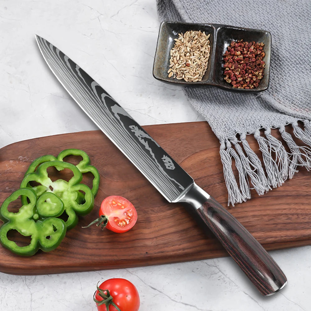 German Stainless Steel 8 Inch Slicing Knife