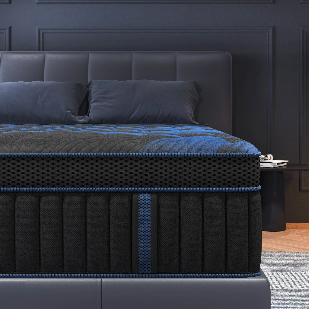 Memory Foam Pocket Spring Mattress in a box, Twin/Full/Queen/King