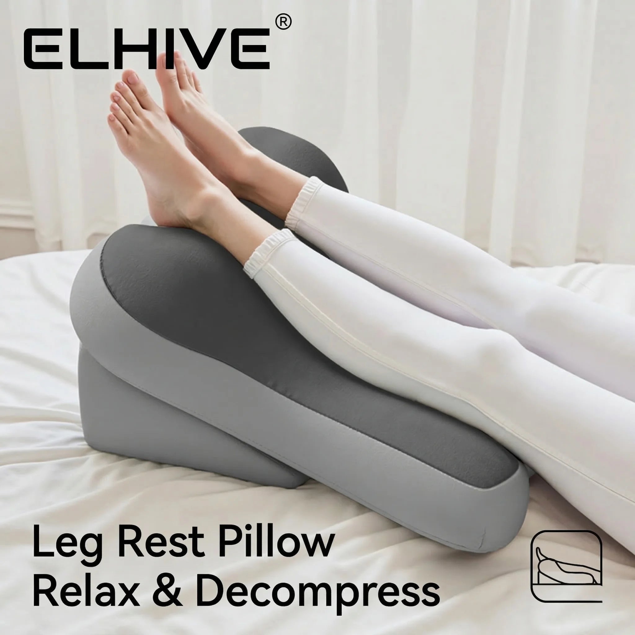 Adjustable Bed Wedge Pillow