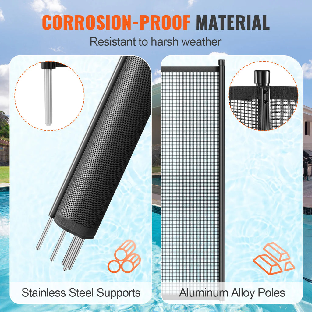 Removable Child/Pet Safety Pool Fencing