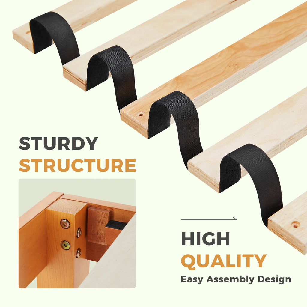 Solid Wood Bed Frame