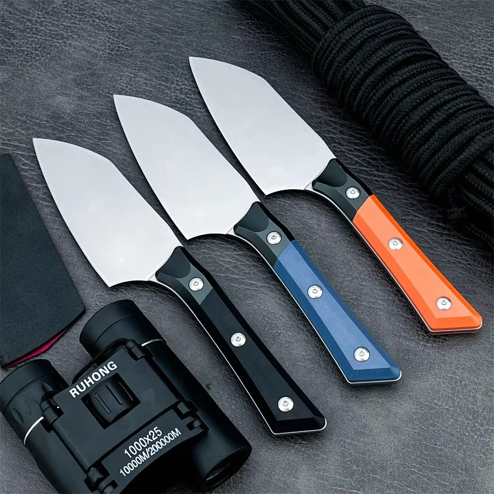 Portable Fruit Knife G10 + Aluminum Knife