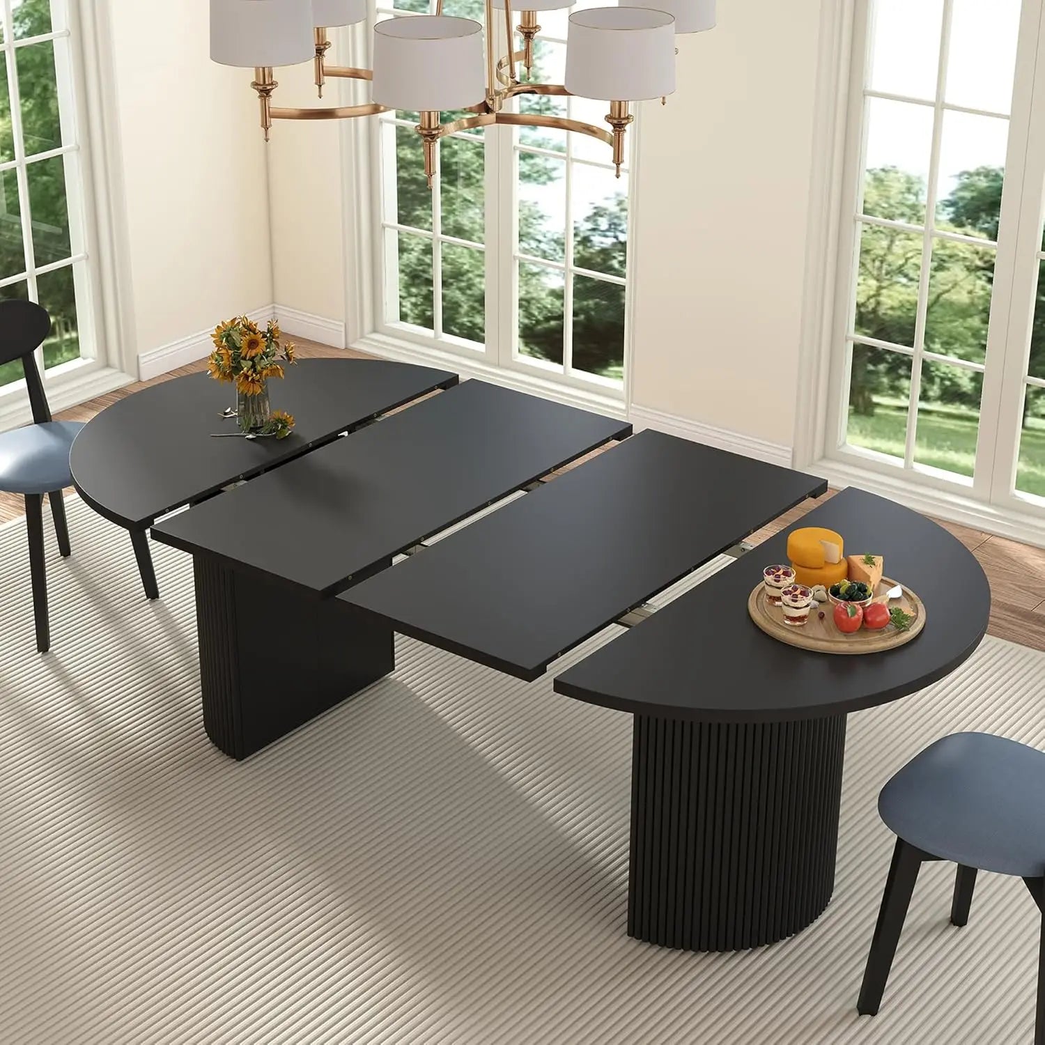 Extendable Dining Table 41-78in