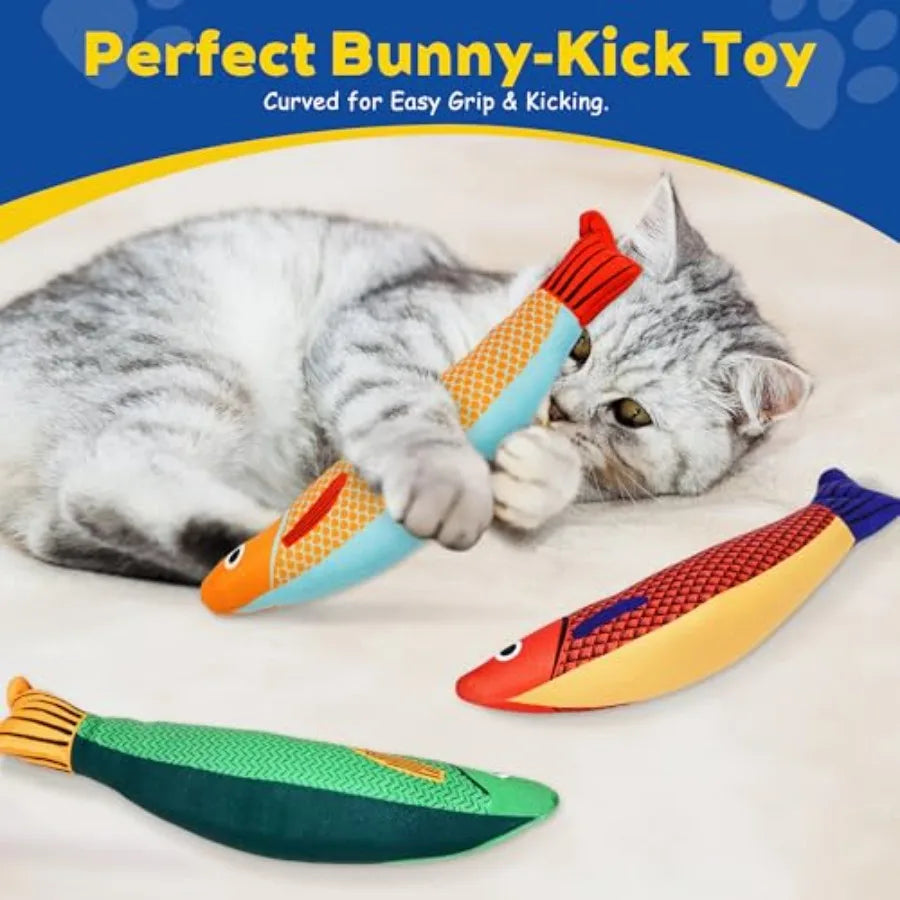 Catnip Toys for Cats with Rattle