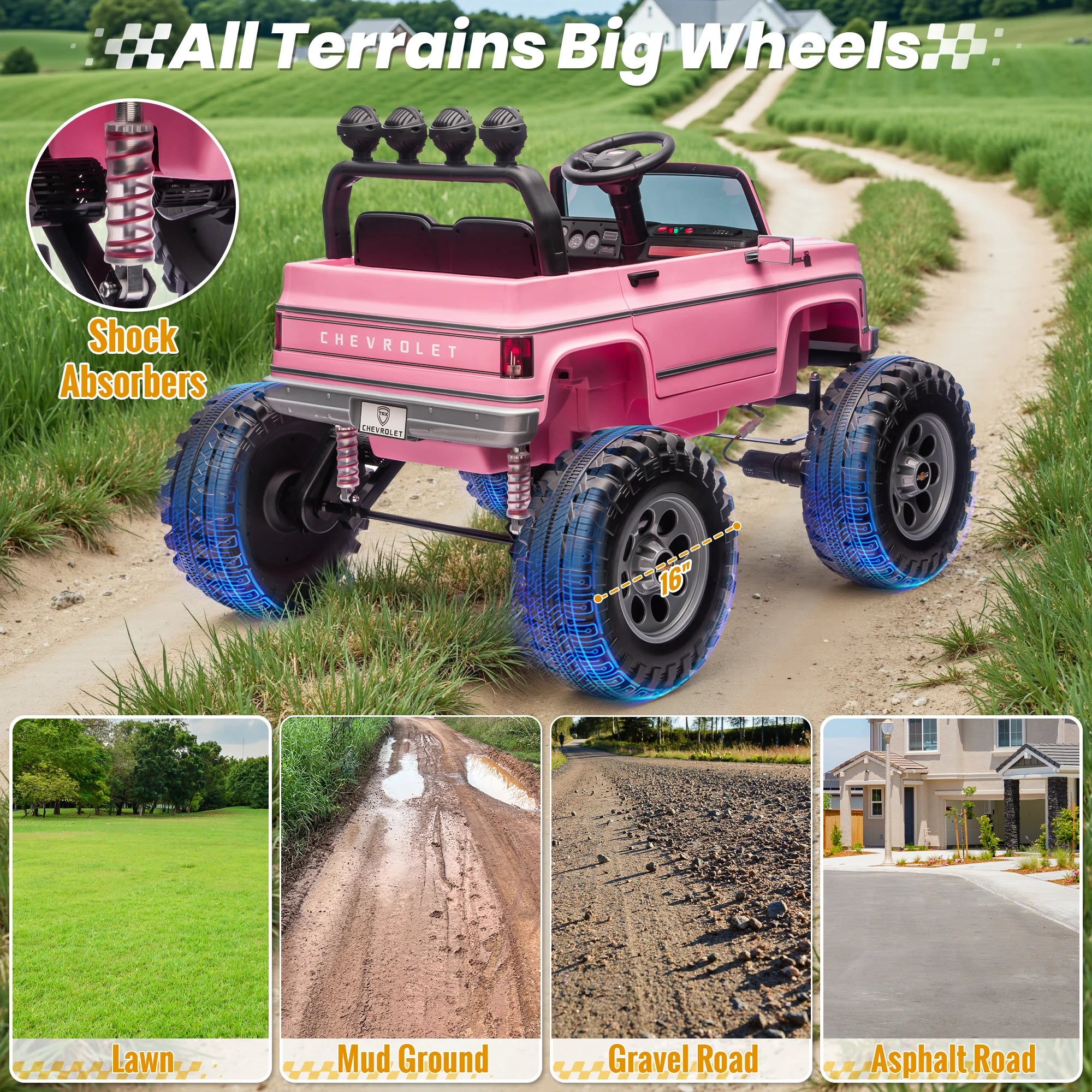 Chevrolet Cheyenne 24V Ride on Car