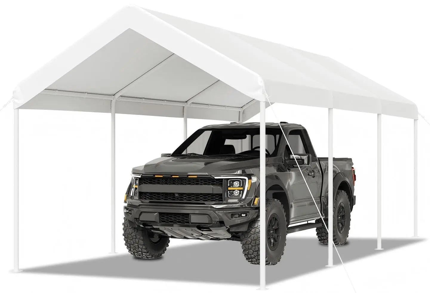 10x20 FT Carport Heavy Duty Car Canopy