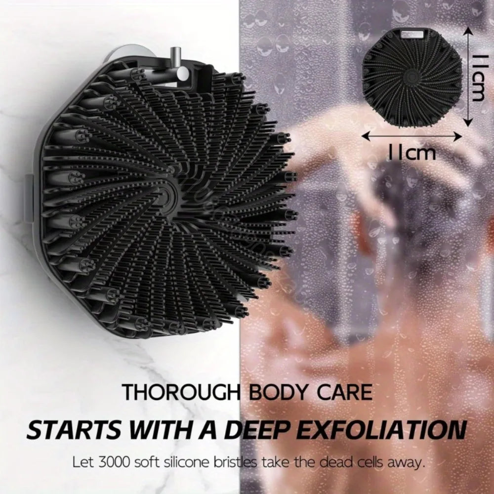 Silicone Back Brush/Sponge/Exfoliating Skin Massager