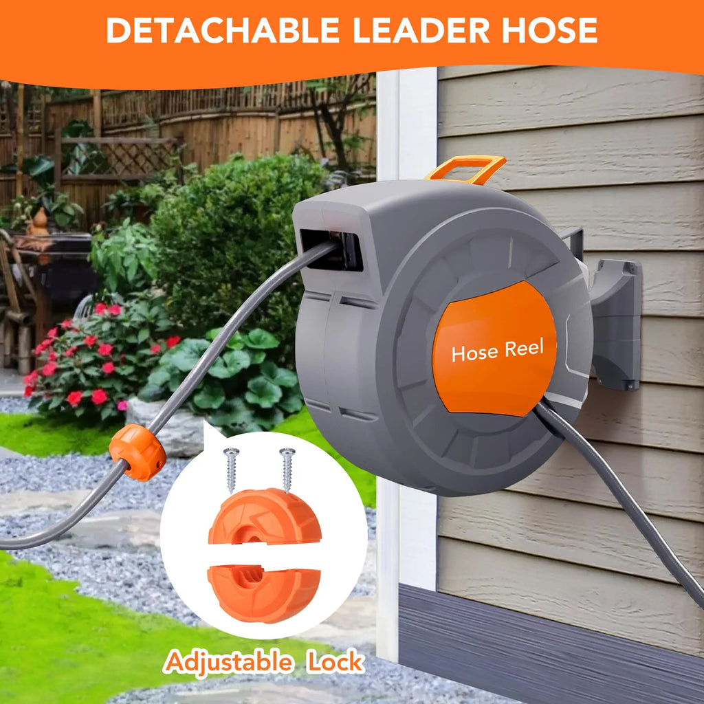 Retractable Garden Hose Reel